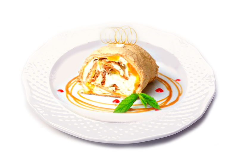 Рулет абрикосовый