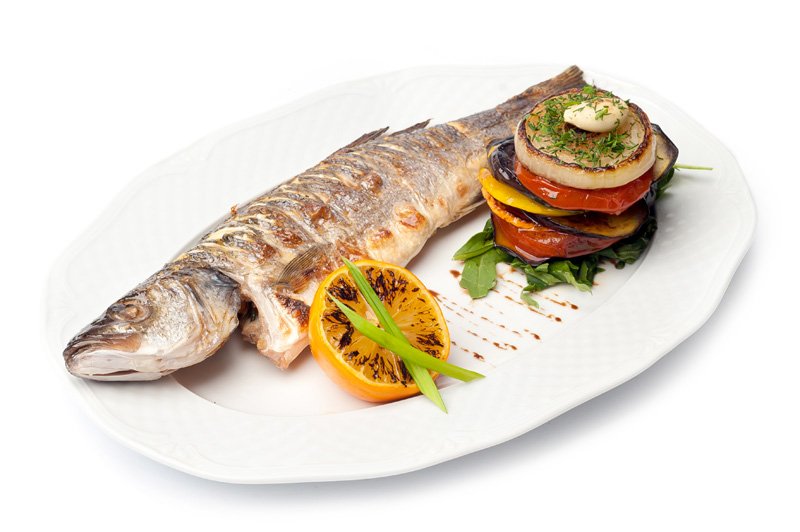 Grilled Sea Bass