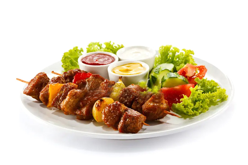 Шашлык из утиного филе