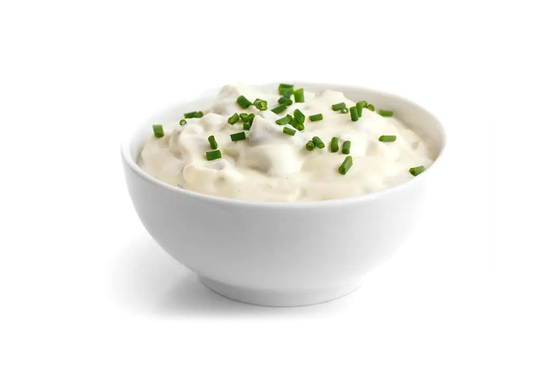 Соус на сметане с чесноком