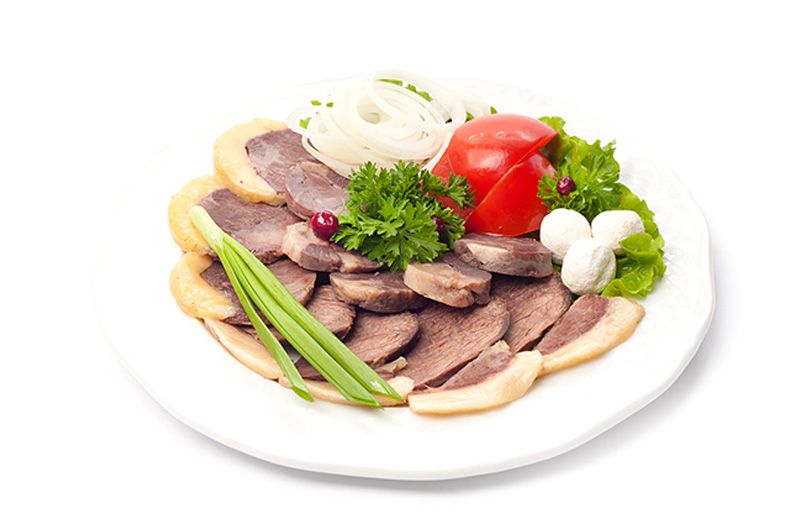 Delicacy meat platter